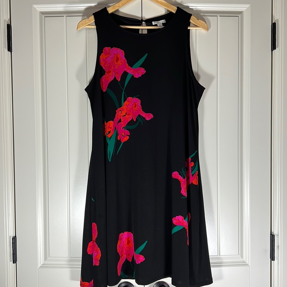 EST. 1946 Black Floral Dress - Women’s L